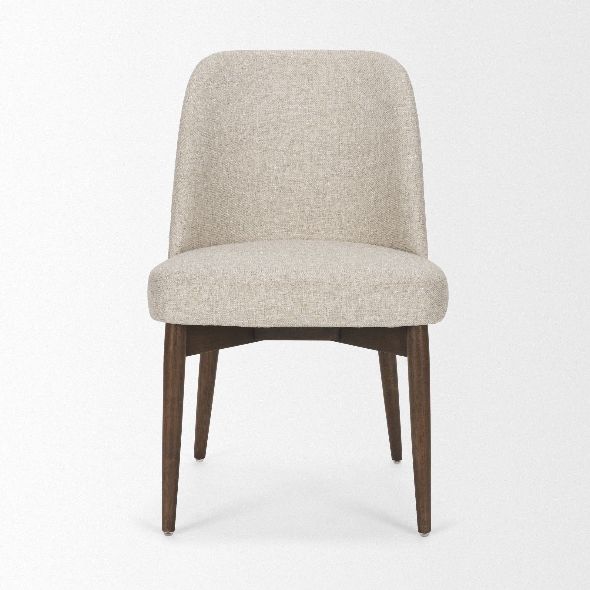 Abbie Curve Fabric Dining Chair Mercana Mer 71247 4