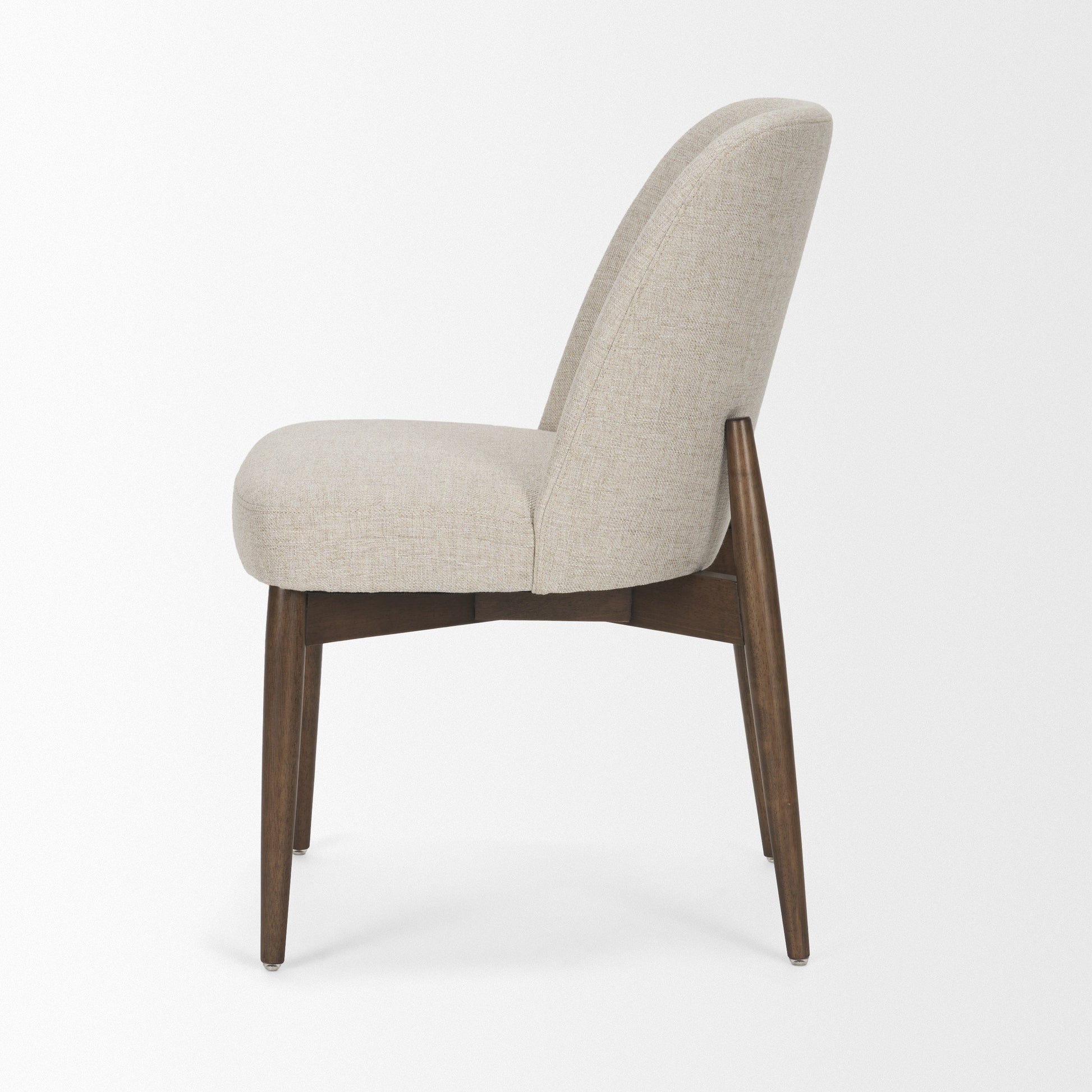 Abbie Curve Fabric Dining Chair Mercana Mer 71247 6