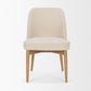 Abbie Curve Fabric Dining Chair Mercana Mer 71247 3