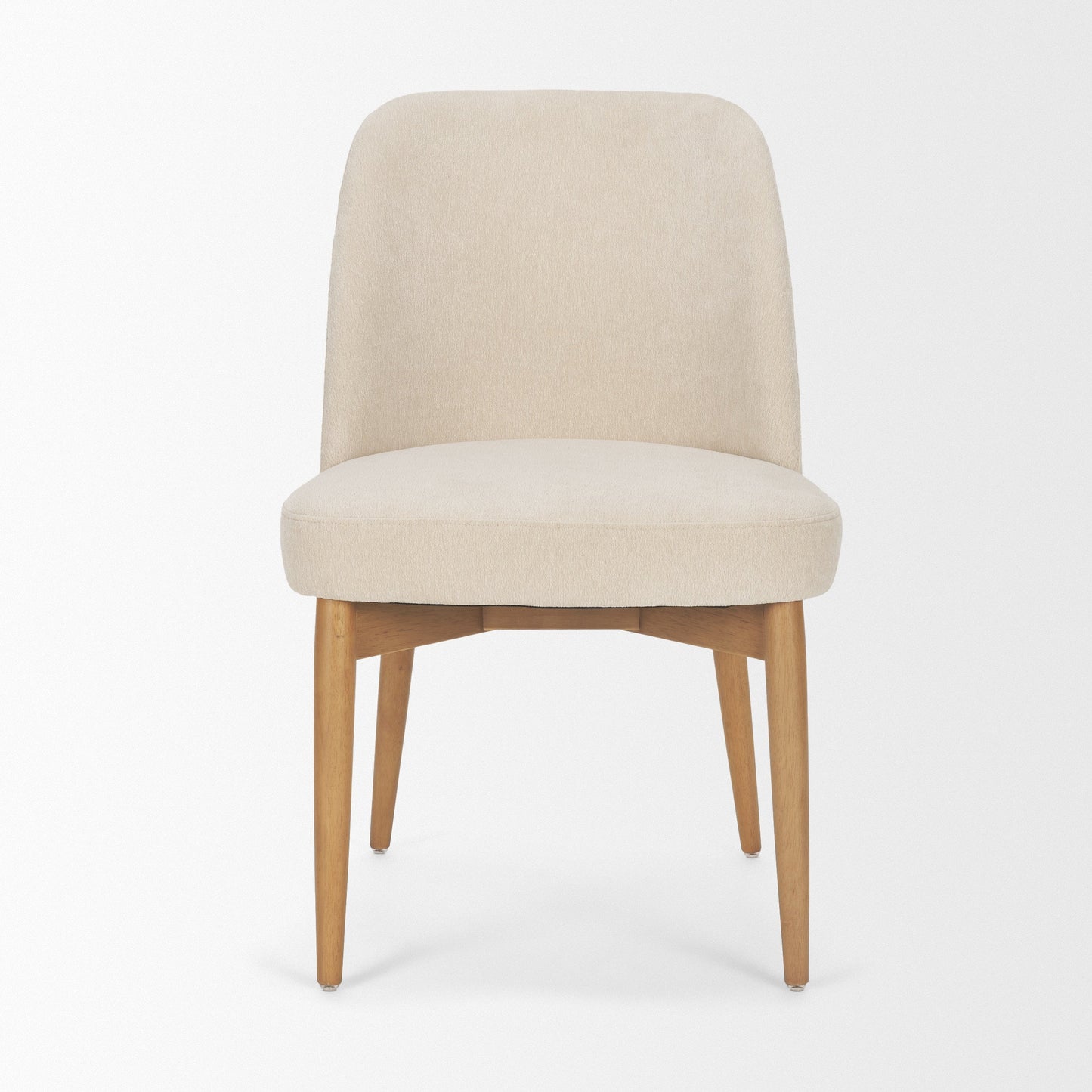 Abbie Curve Fabric Dining Chair Mercana Mer 71247 3