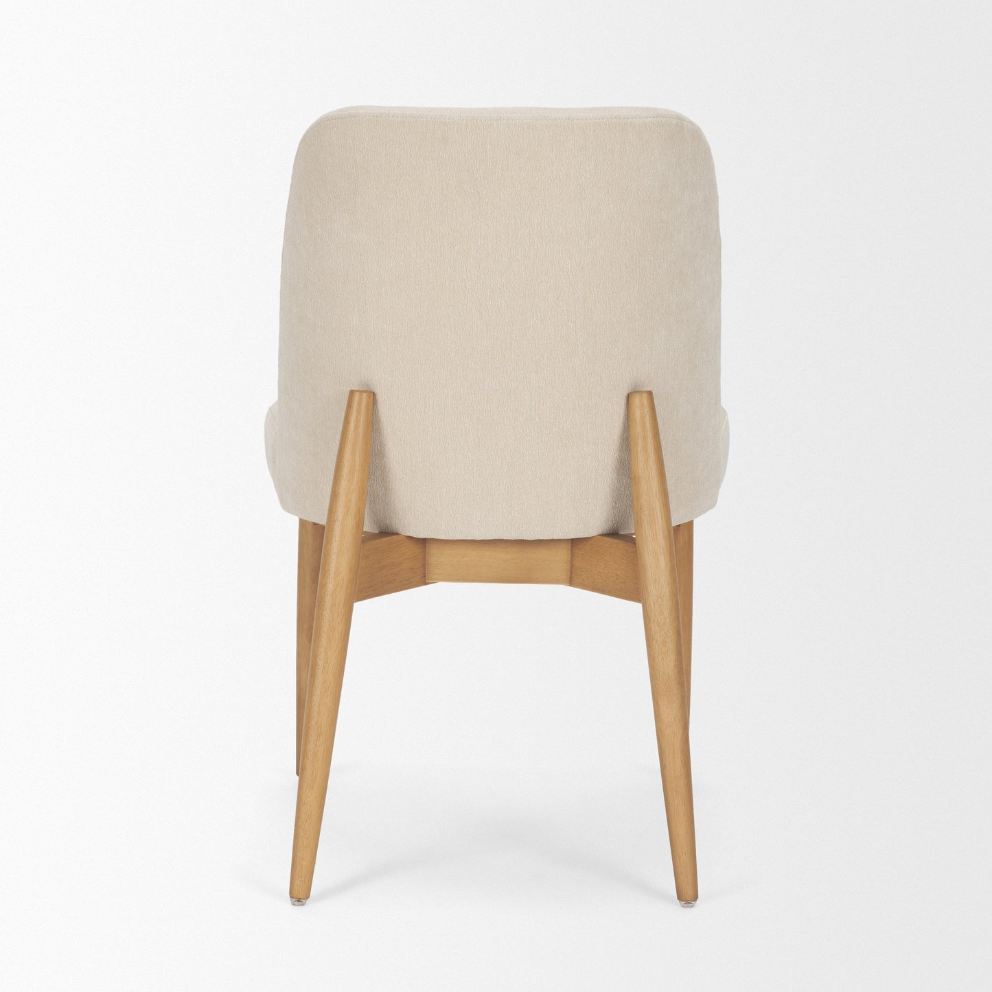 Abbie Curve Fabric Dining Chair Mercana Mer 71247 7