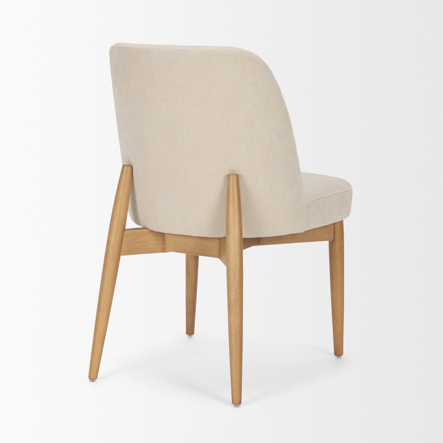 Abbie Curve Fabric Dining Chair Mercana Mer 71247 9