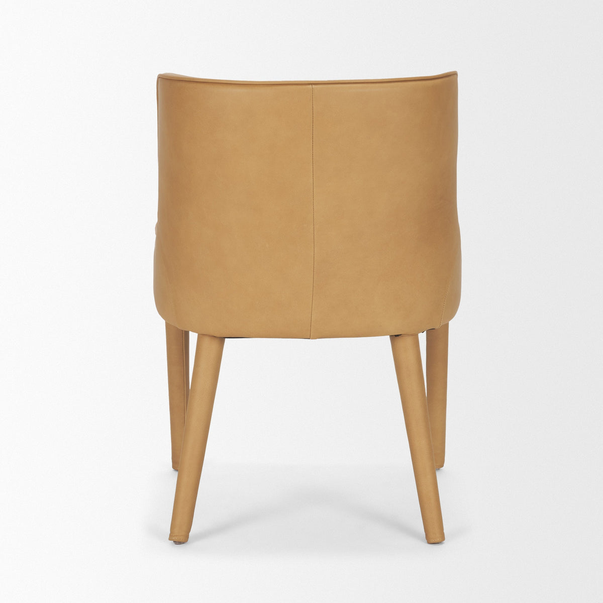 Nolan Slope Leather Dining Chair Mercana Mer 71253 4