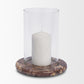 Bordo Marble Hurricane Candle Holder Mercana Mer 71491 7