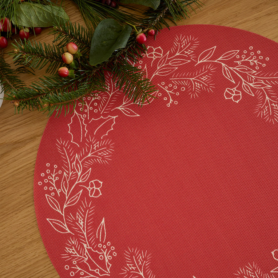 Wreath Placemat Martha Stewart Chw 101040 002 7
