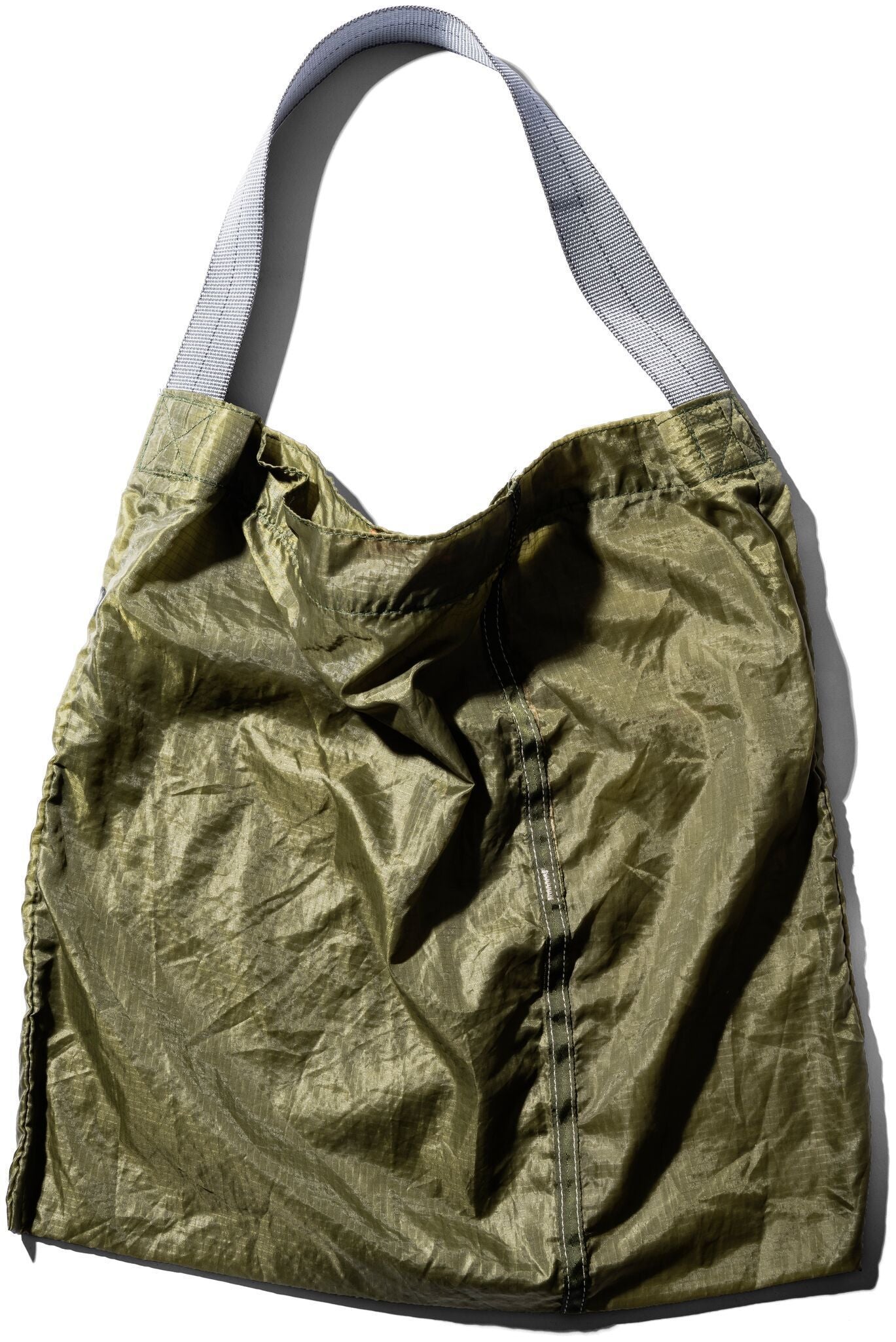 vintage parachute light bag olive design by puebco 10