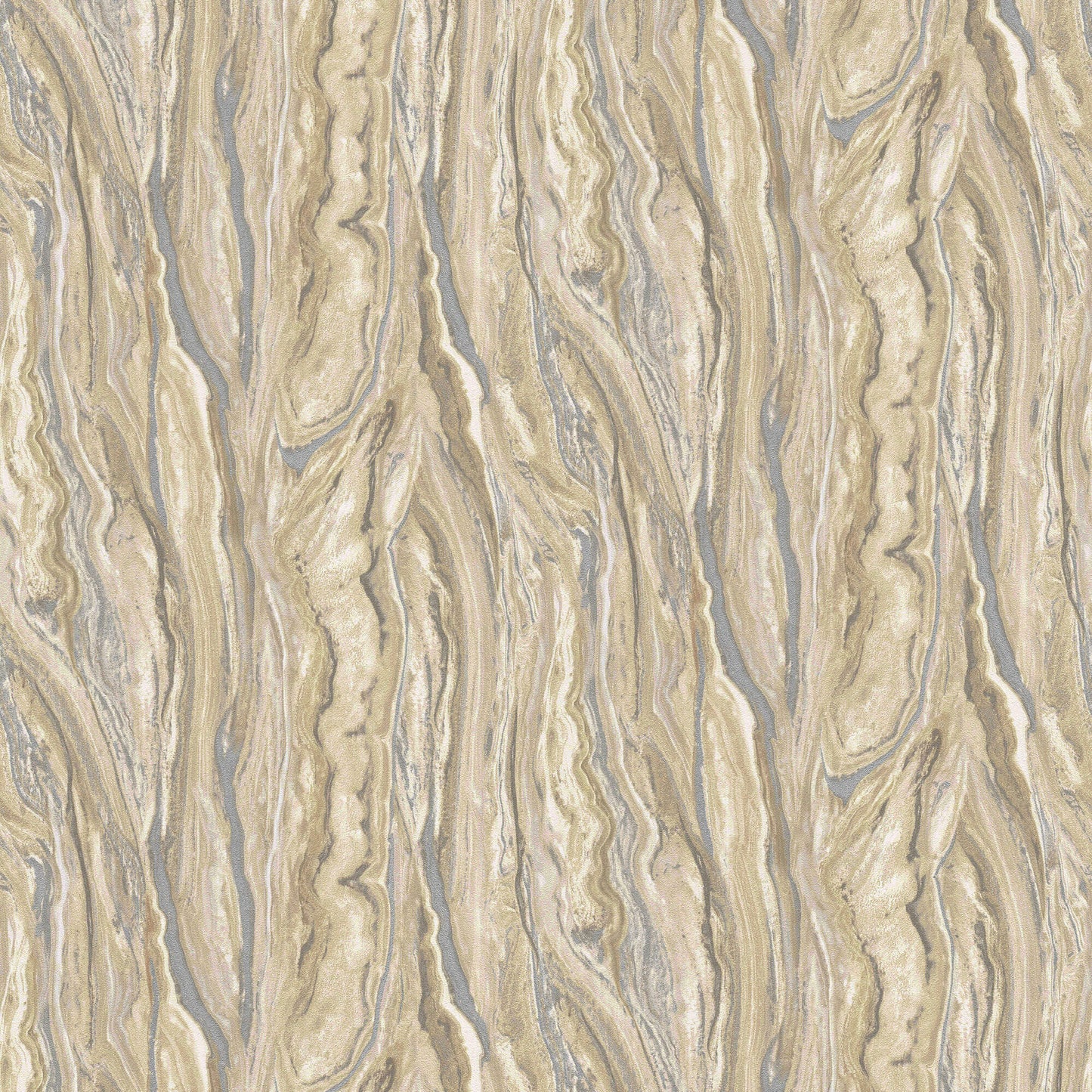 sample marble wallpaper in gold silver cream from the elle decoration collection by galerie wallcoverings 1