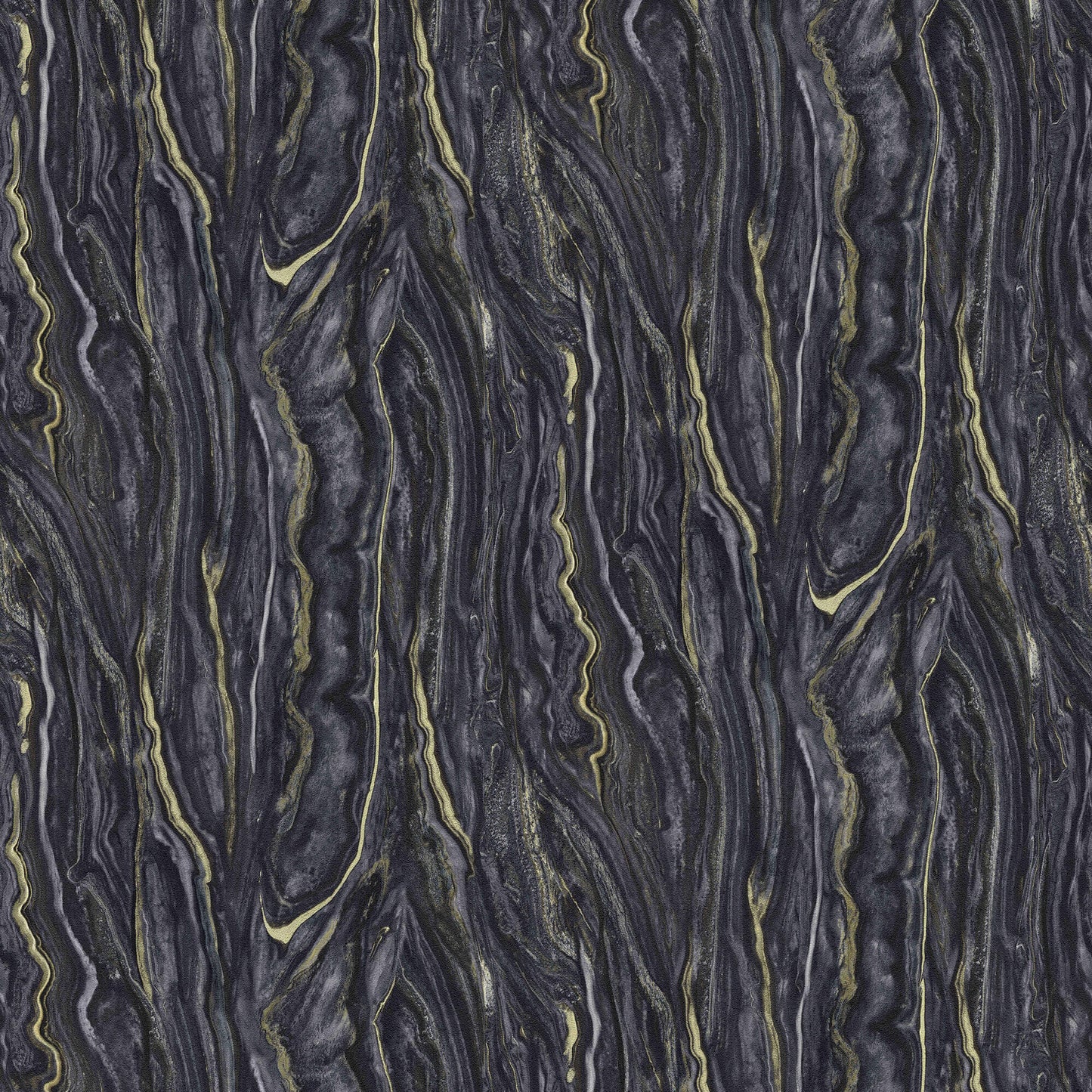 sample marble wallpaper in black gold from the elle decoration collection by galerie wallcoverings 1