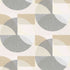 sample geometric circle graphic wallpaper in mustard grey beige from the elle decoration collection by galerie wallcoverings 1