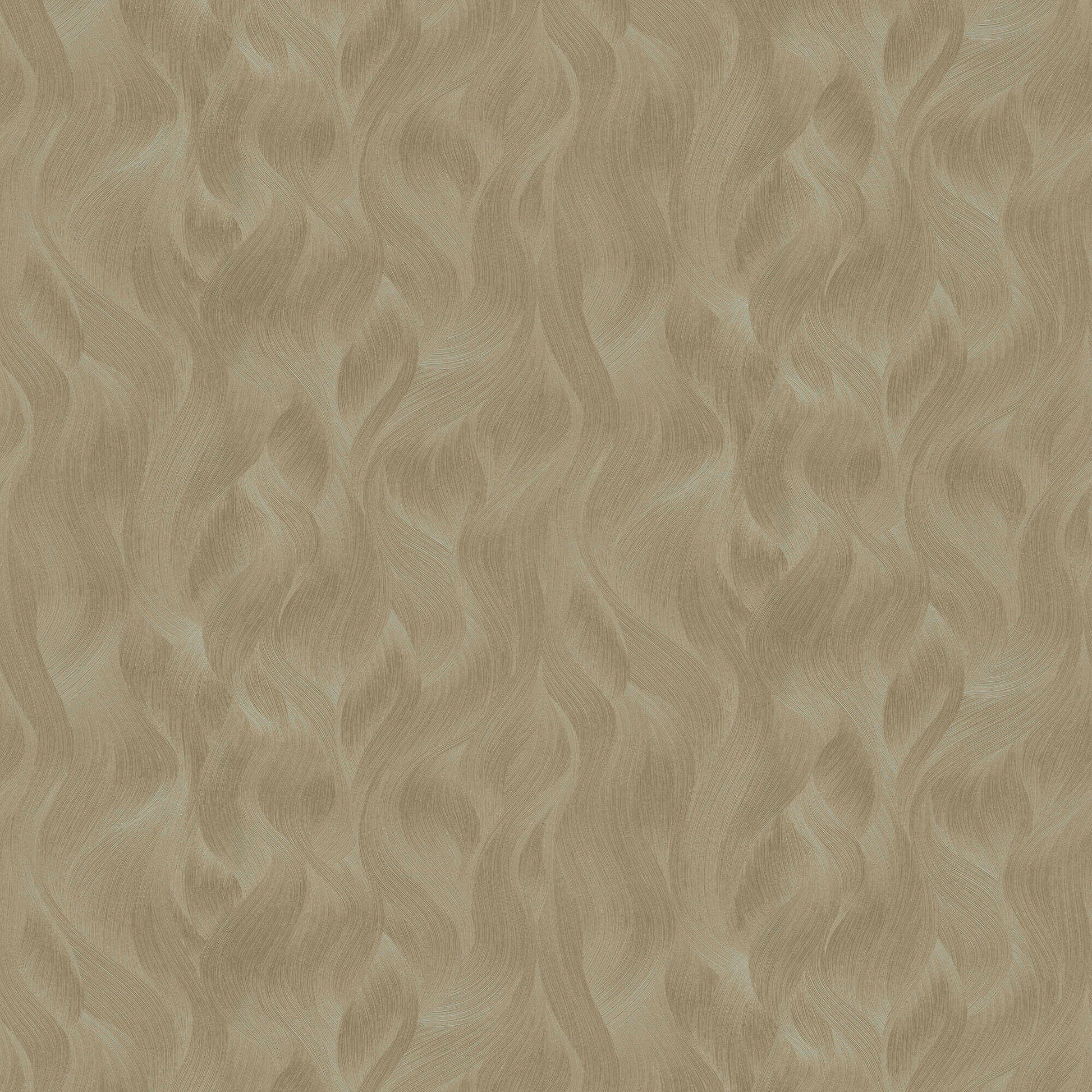 sample wave pattern wallpaper in gold from the elle decoration collection by galerie wallcoverings 1