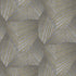 sample geometric d triangle wallpaper in grey gold from the elle decoration collection by galerie wallcoverings 1