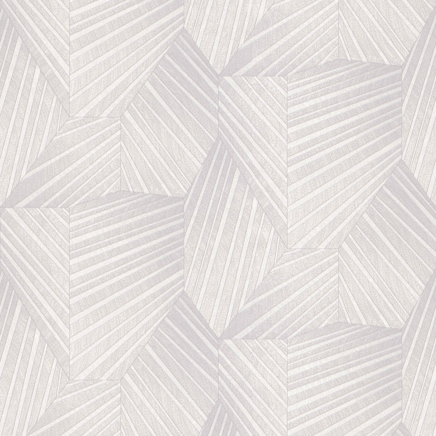 sample geometric d triangle wallpaper in light grey cream from the elle decoration collection by galerie wallcoverings 1