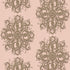 sample baroque damask wallpaper in blush gold from the elle decoration collection by galerie wallcoverings 1