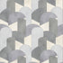 sample 3d geometric graphic wallpaper in grey silver beige from the elle decoration collection by galerie wallcoverings 1