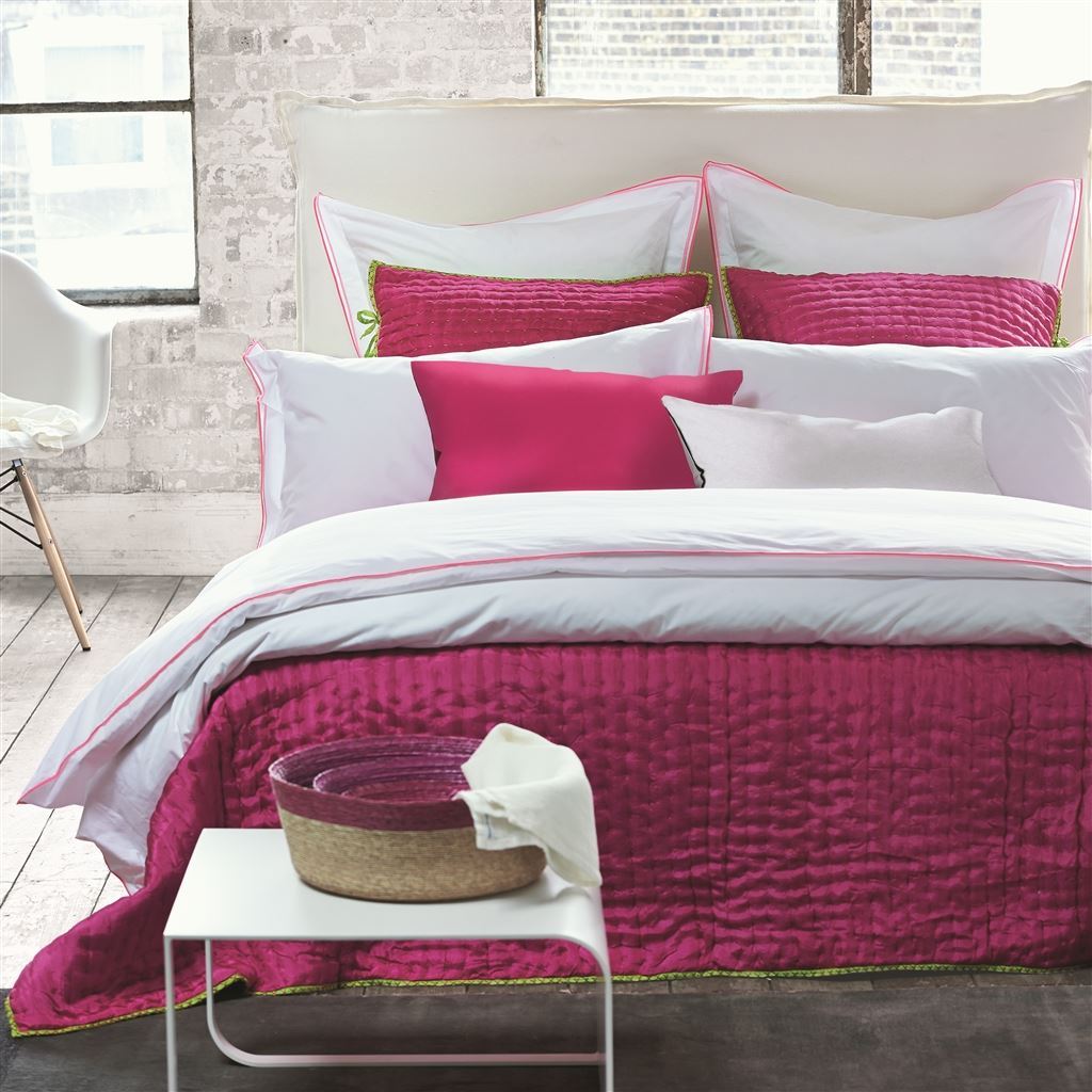 Astor Peony Pink Bedding Set Design By Designers Guild 1