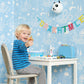 Dragon Sky Light Blue Wallpaper by Majvillan