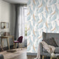 Elle Decoration Geo Graphic Wallpaper in Aqua