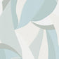 Elle Decoration Geo Graphic Wallpaper in Aqua
