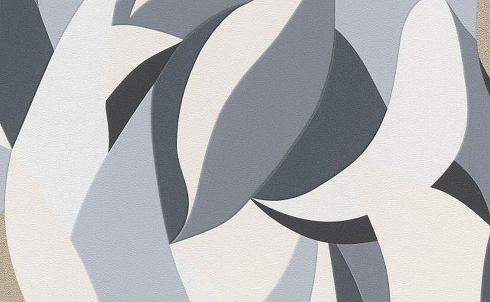 Sample Elle Decoration Geo Graphic Wallpaper in Blue/Black