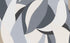 Elle Decoration Geo Graphic Wallpaper in Blue/Black