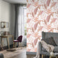 Elle Decoration Floral Wallpaper in Rose