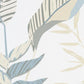 Elle Decoration Floral Wallpaper in Aqua