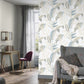Elle Decoration Floral Wallpaper in Aqua