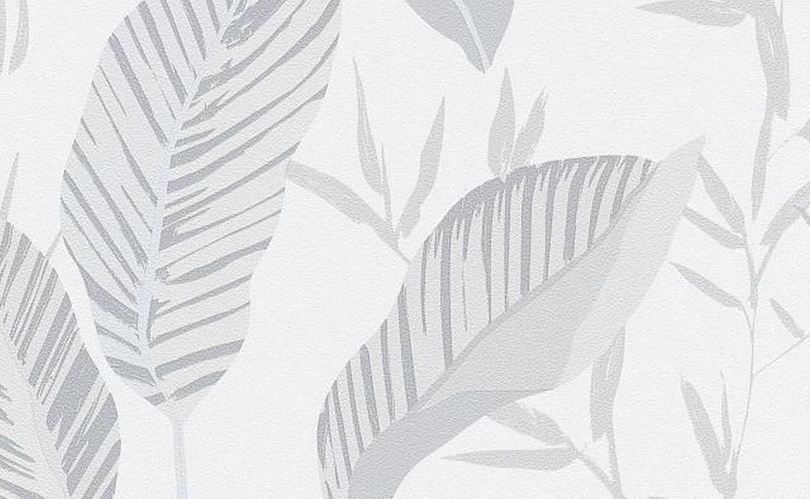 Sample Elle Decoration Floral Wallpaper in Grey
