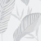 Elle Decoration Floral Wallpaper in Grey