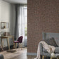 Elle Decoration Geo Abstract Wallpaper in Brown