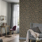Elle Decoration Geo Abstract Wallpaper in Black