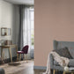 Elle Decoration Structure Plains Wallpaper in Brown