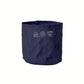 canvas pot cover medium navy blue design by puebco 1