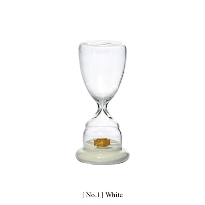 trophy shaped sandglass white no 3 design by puebco 1