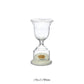 trophy shaped sandglass white no 3 design by puebco 2