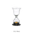 trophy shaped sandglass white no 2 design by puebco 1 3