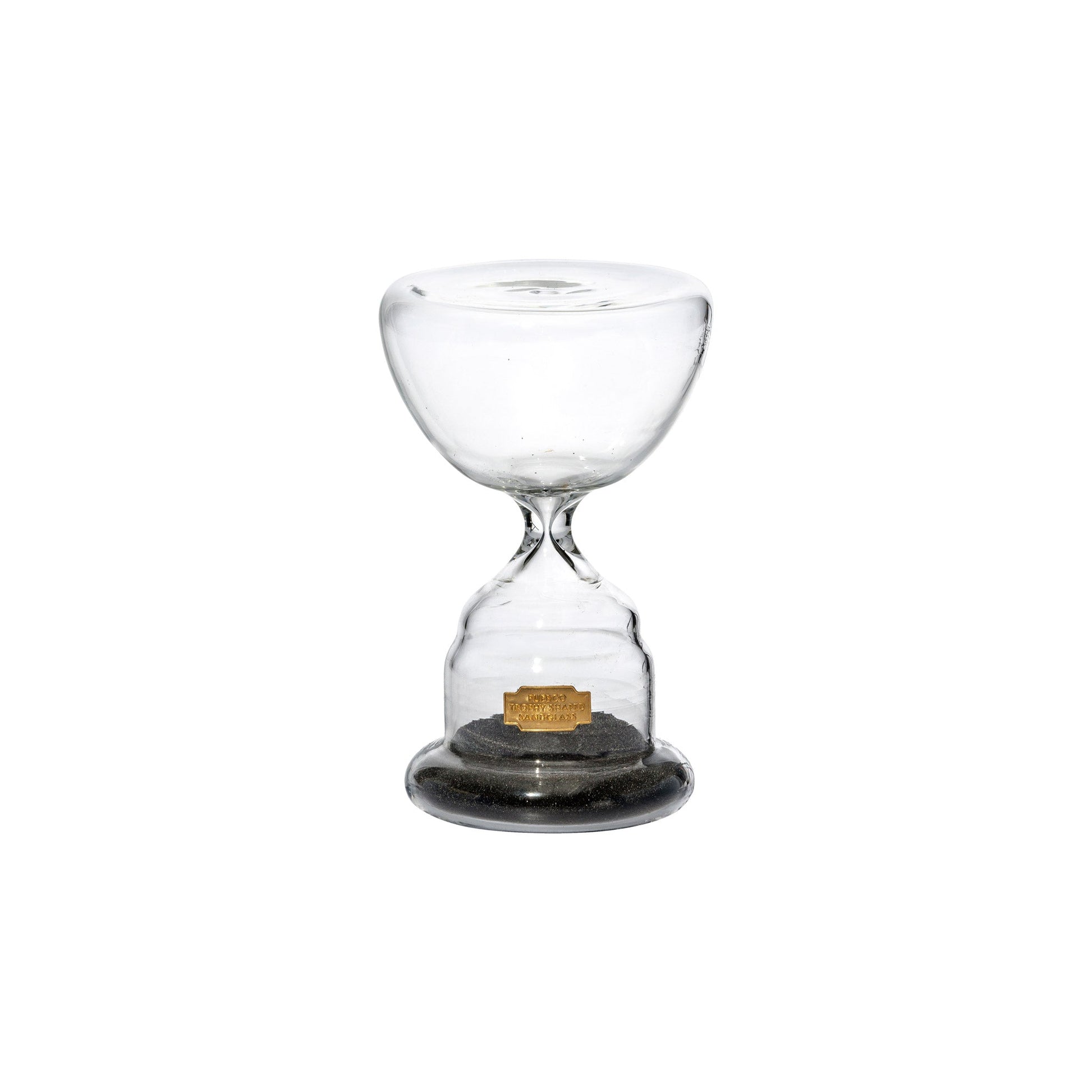 trophy shaped sandglass white no 1 design by puebco 3