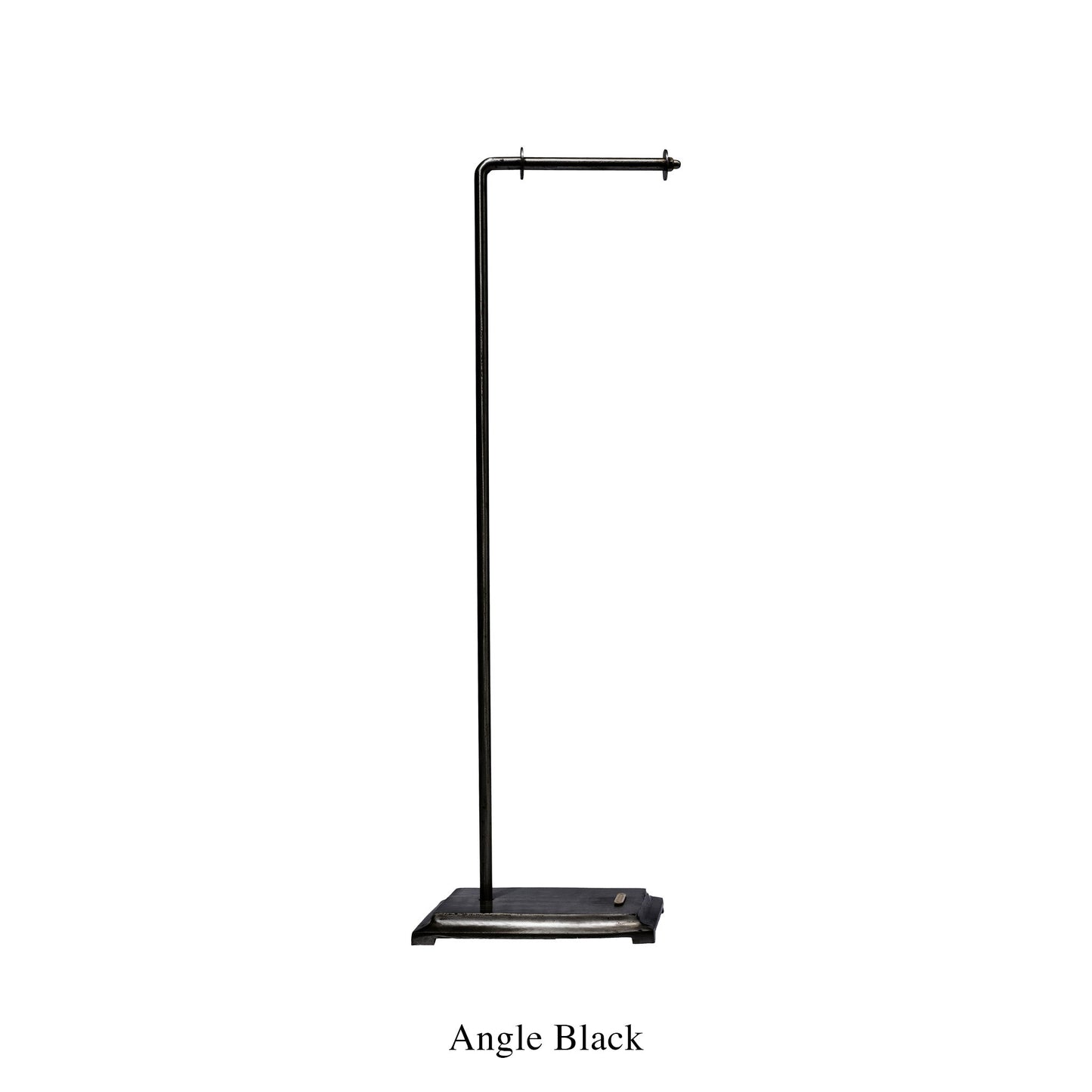 toilet paper holder angle black design by puebco 2