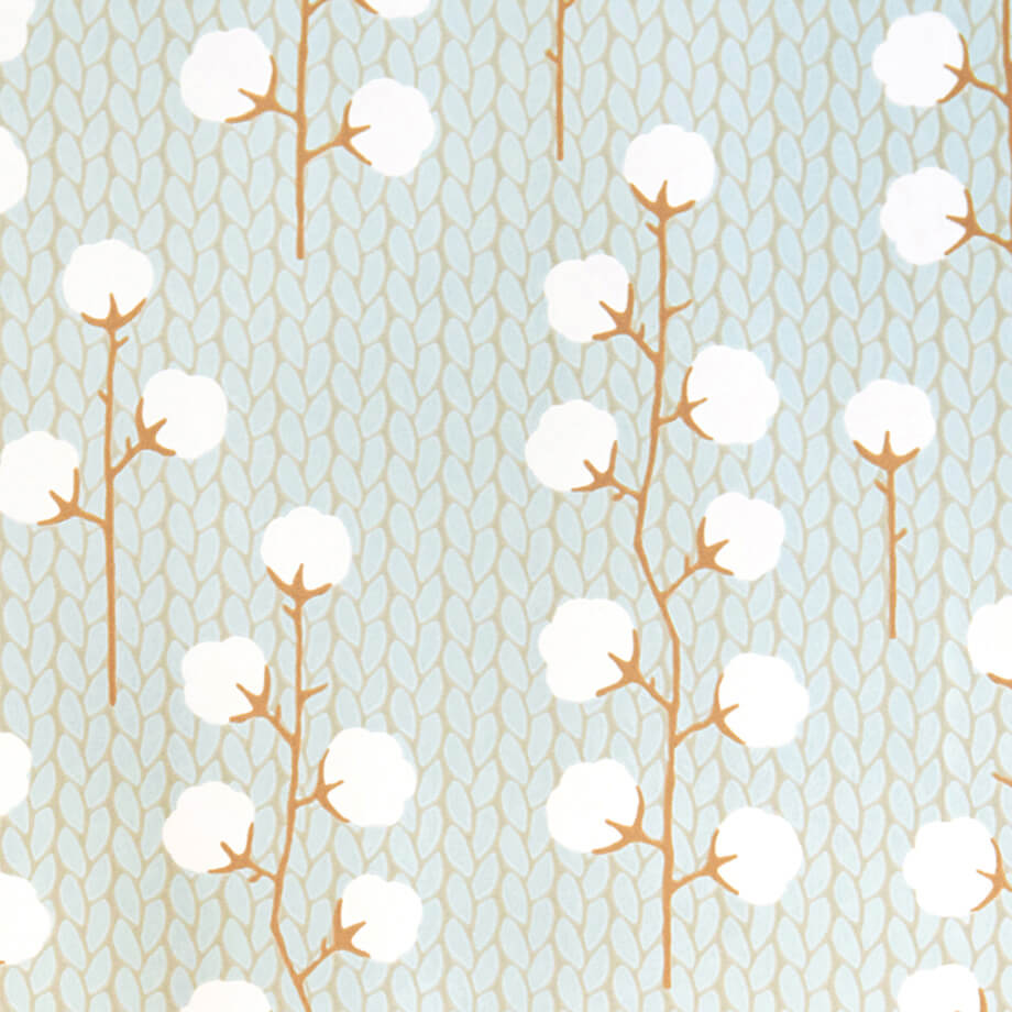 sample sweet cotton turquoise wallpaper by majvillan 1
