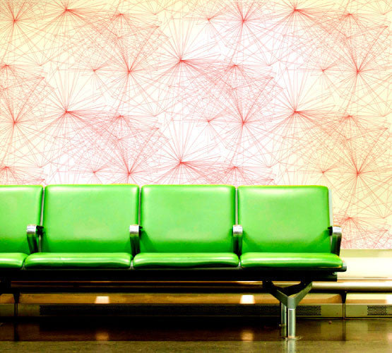 Voyageur Wallpaper in Snowscapes design by Jill Malek