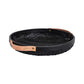 round sporta bread basket in black design by oyoy 1