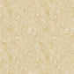 Paisley Trellis Wallpaper in Soft Gold
