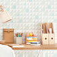 Katinka Turquoise Wallpaper by Majvillan
