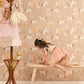 True Unicorn Wallpaper in Old Pink