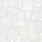 Little Town Grey Wallpaper by Majvillan