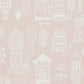Little Town Pink Wallpaper by Majvillan