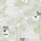 Bambu Grey Wallpaper by Majvillan