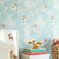 Bambu Turquoise Wallpaper by Majvillan