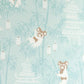 Bambu Turquoise Wallpaper by Majvillan