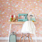 Bloom Pink Wallpaper by Majvillan